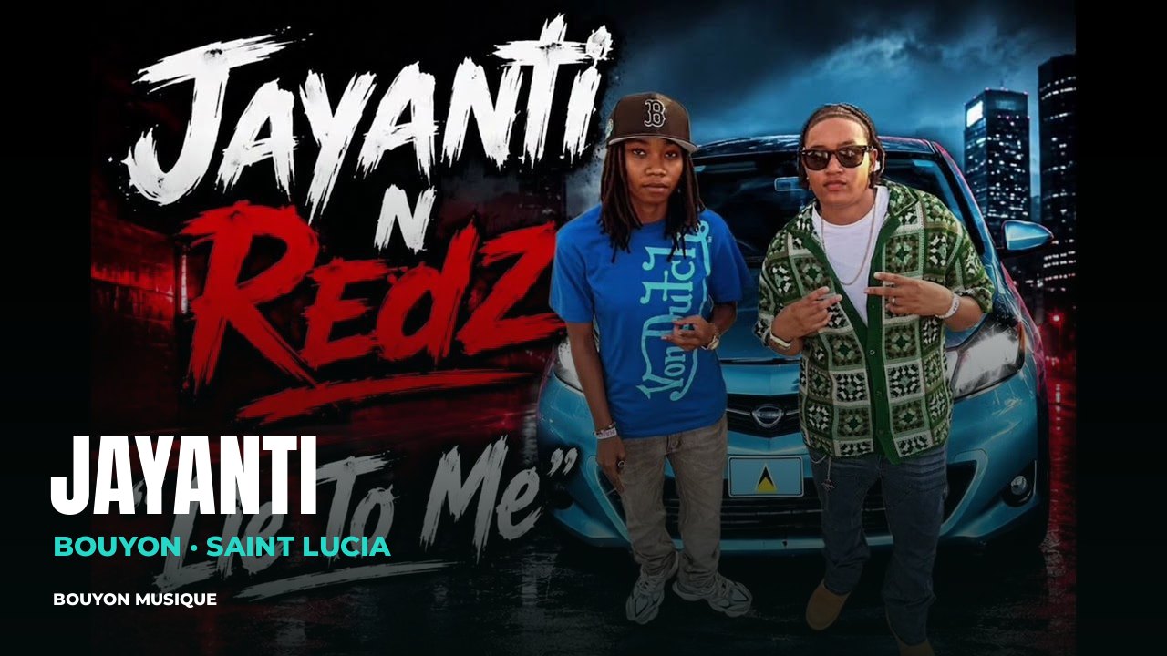 Jayanti, bouyon artist from Saint Lucia: still from the video “Jayanti x Redz- Lie To Me (official audio) (Bouyon 2026)” · Jayanti · bouyon · bouyon music · musique bouyon · Jayanti bouyon · Jayanti music · Jayanti musique · Jayanti photo · Jayanti photos · Jayanti picture · Jayanti images · Jayanti artiste · Jayanti artist · Sainte-Lucie · Jayanti Sainte-Lucie · bouyon Sainte-Lucie