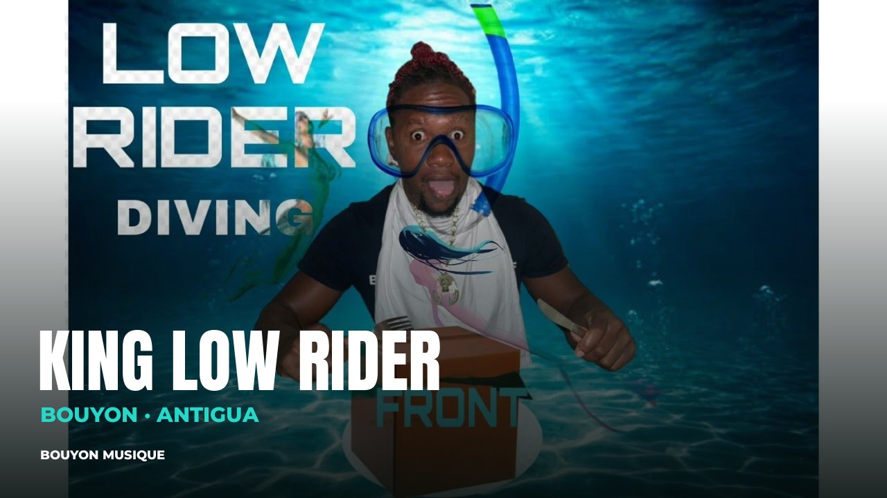 King Low Rider, bouyon artist from Antigua: still from the video “King Low Rider- Land Diver (Antigua Carnival BOUYON 2026) #viral” · King Low Rider · bouyon · bouyon music · musique bouyon · King Low Rider bouyon · King Low Rider music · King Low Rider musique · King Low Rider photo · King Low Rider photos · King Low Rider picture · King Low Rider images · King Low Rider artiste · King Low Rider artist · Antigua · King Low Rider Antigua · bouyon Antigua